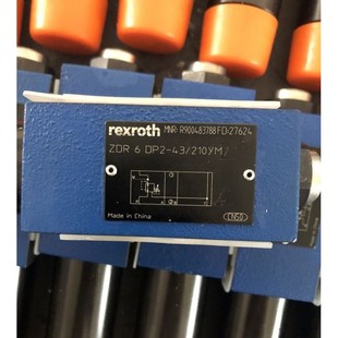 件 ZDR6DP2 210YM R900483788力士乐减压阀德国Rexroth工业元