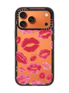 【PX＆FC】红唇适用于iPhone17promax手/AIR机壳16pro/15plus同款12防摔13保护套MagSafe磁吸唇印14星宇橙色