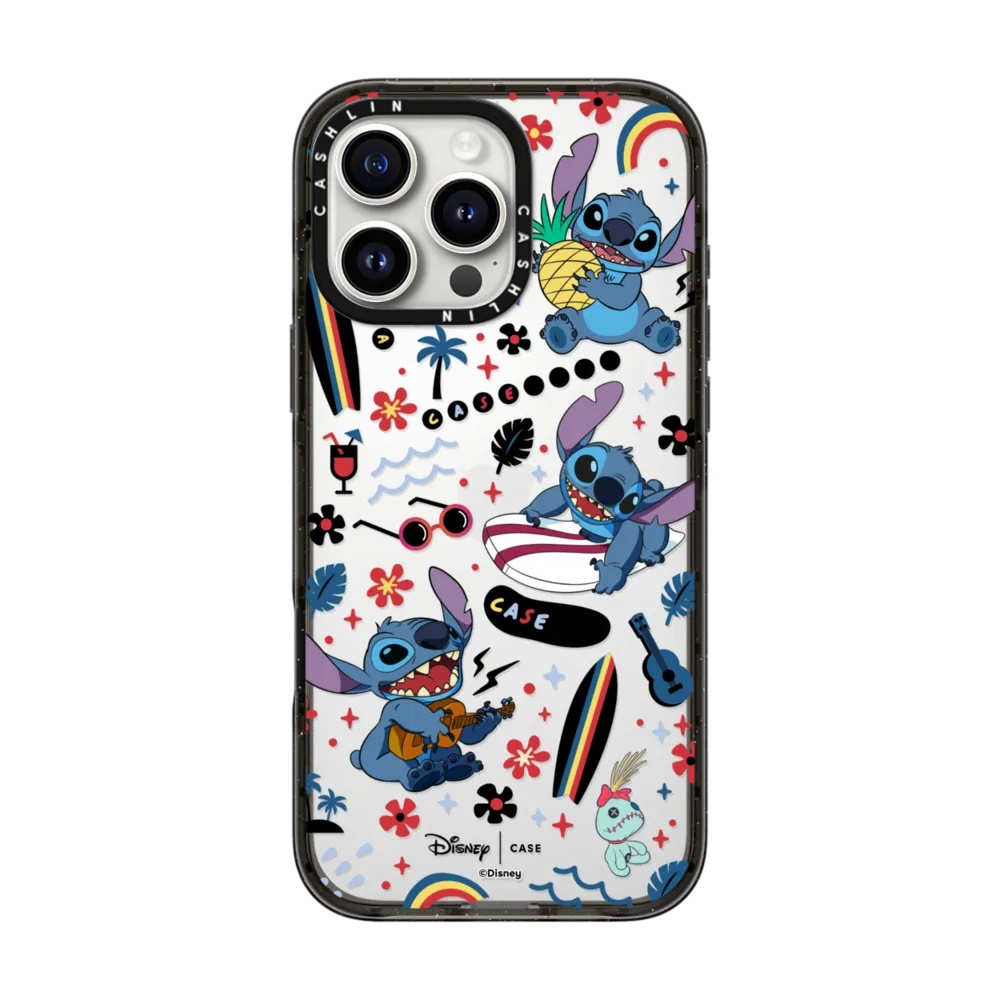 史迪奇苹果17promax镜面女手机壳