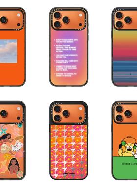 【PX＆FC】星宇橙色系列适用iPhone17promax手机壳苹果16plus15pro14梦想13日落12时尚11明星同款手机壳磁吸