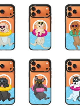 【PX＆FC】狗狗泳圈游泳17promax/AIR保护手机壳适用于iPhone16promax苹果15plus/14/13可爱卡通女12潮牌防摔