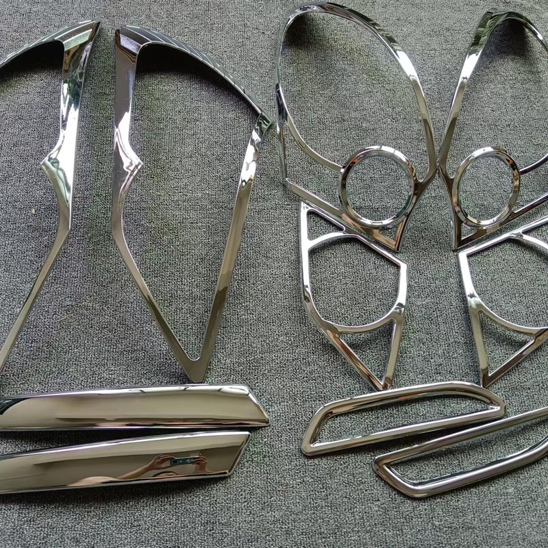 08-09-10款现代悦动大灯框尾灯罩装饰亮条边框饰条前后雾灯日行灯