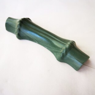 松花石笔山 御砚堂笔搁 毛笔架 笔托 摆件笔架 通化老坑原石雕刻