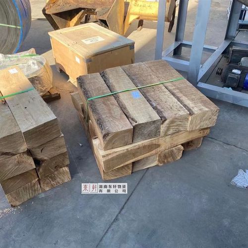 枕木榆木吊e车硬杂木垫木矿用实木设备垫木建筑桥梁枕木拉钢卷定