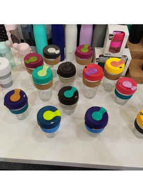 澳洲keepcup咖啡杯随手杯玻璃杯随行牛奶杯处理清仓杯子不密封！