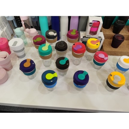 澳洲keepcup咖啡杯随手杯玻璃杯随行牛奶杯处理清仓杯子不密封！