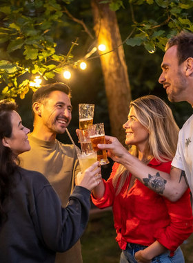 利快德国进口Koziol摔不烂啤酒杯300ml两件套树脂聚会畅饮乐趣