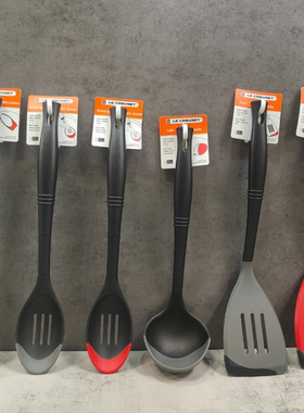 法国正品 Le Creuset 酷彩硅胶锅铲漏汤勺珐琅锅铸铁锅专用食品级