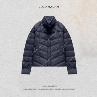 NIUNIU ·T-1792 拉链宽松型保暖羽绒外套秋冬百搭纯色