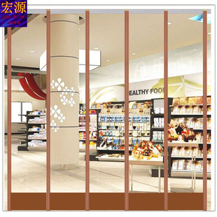 2021新款 透明 空调门m帘挡风隔断帘磁吸自吸门帘家用夏季 防蚊防蝇