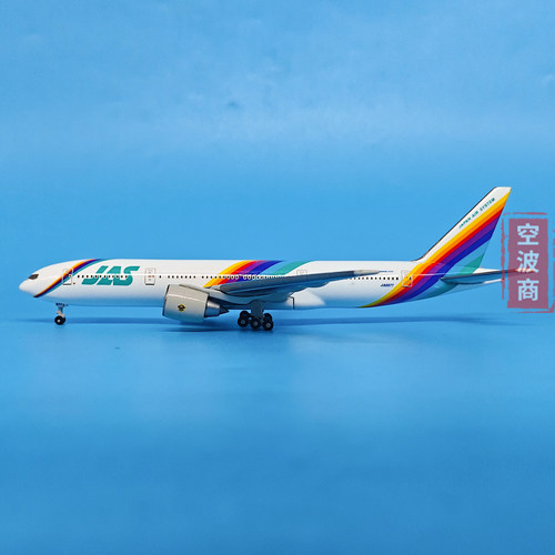 1:400 日本佳速航空波音B777-200客机JA8977飞机模型合金仿真摆件