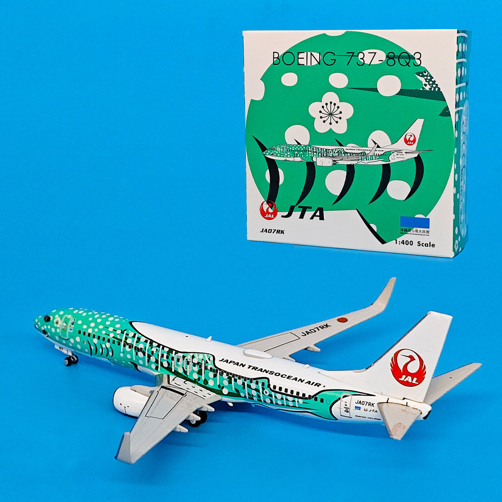 Phoenix 1:400 日本航空波音B737-800客机JA07RK合金收藏摆件