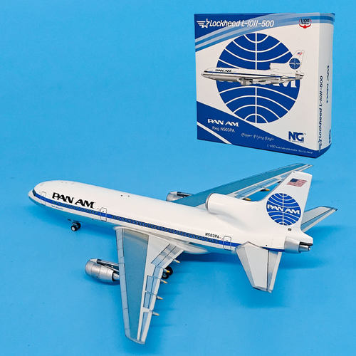 NG1:400美国泛美航空L-1011-500客机N503PA飞机模型合金收藏