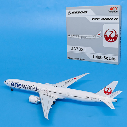 日航波音777-300ER客机模型