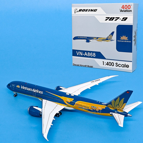 1:400越南航空波音787-9客机VN-A868飞机模型合金仿真金属摆件AV