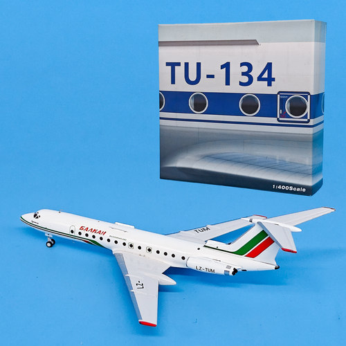 1:400 TU-134A客机合金飞机模型收藏摆件产品PM