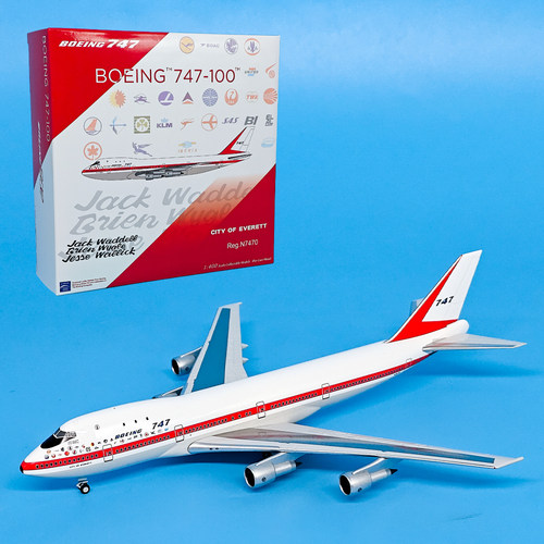 波音B747-100原型机N7470摆件