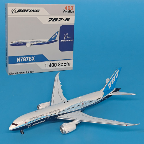 1:400波音原厂涂装B787-8客机N787BX飞机模型合金摆件收藏AV