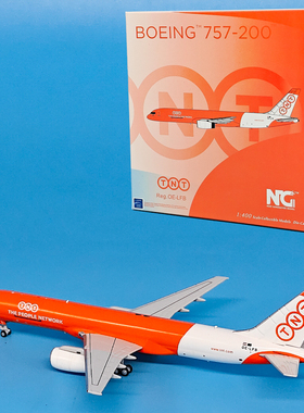 1:400 TNT航空波音B757-200客机OE-LFB合金飞机模型摆件NG 53173