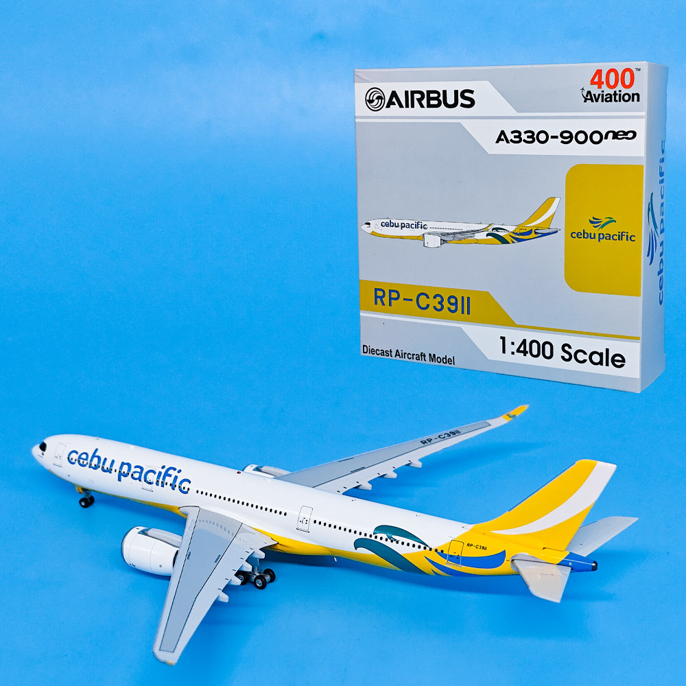 1:400宿务航空A330-900neo客机RP-C3911飞机合金仿真金属摆件AV