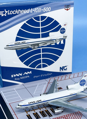 NG1:400美国泛美航空L-1011-500客机N503PA飞机模型合金收藏