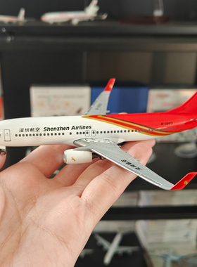 JET深圳航空波音B737-800金属客机合金飞机模型仿真摆件礼品