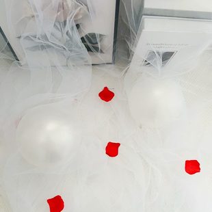 饰纱幔网纱求婚告白表白网红生日车尾惊喜布置用品 汽车后备箱装
