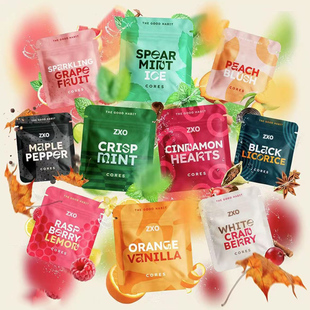 ZXO正品替烟棒植物精油滤芯戒烟棒替换芯水果薄荷口味果味吸吸棒