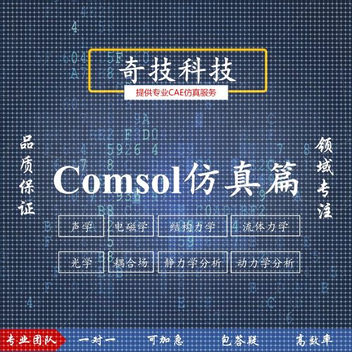 设计Comsol力学流体电磁流体声学光学仿真建模设计教学培训