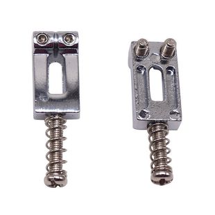 电吉他单摇颤音琴桥弦码鞍拉弦板下弦条压弦块条导弦码鞍凹弦码