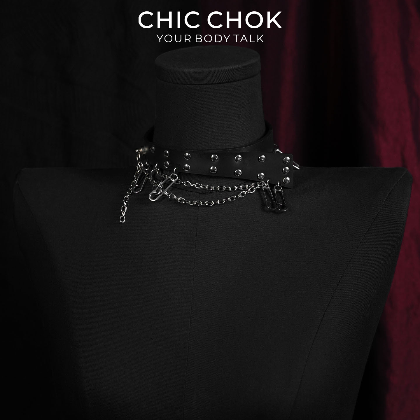 CHICCHOK裂链别针项圈