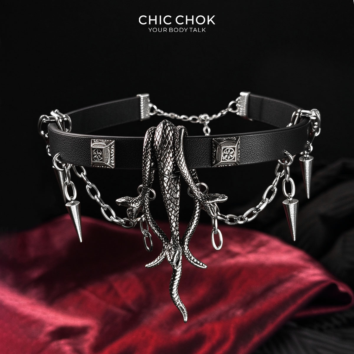 CHICCHOK潮雾蛇影项圈