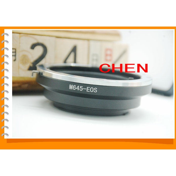 玛米亚mamiya 645/M645镜头转EOS/EF单眼机身转接环 M645-EOS