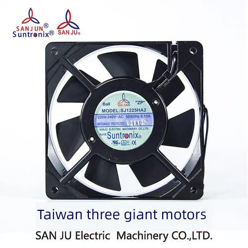 原装SANJUN三巨SJ1225HA2 220V 0.10A 12025散热风扇12cm风扇 7叶