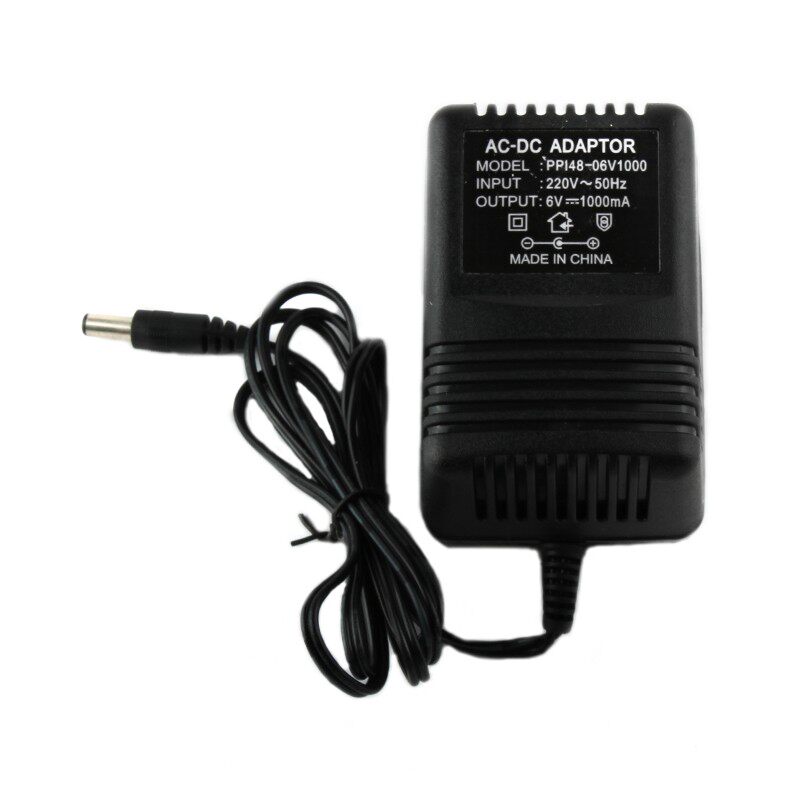 包邮6V1A 220V转6V线性变压器DC6V1000mA儿童汽车直流电源适配器
