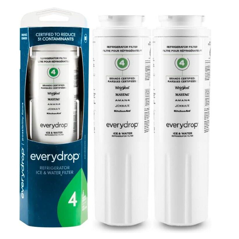 2支装 EDR4RXD1 Water Refrigerator Filter 4 冰箱过滤器滤芯