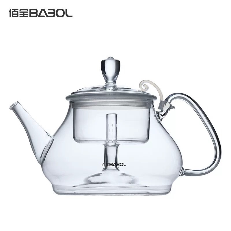 佰宝纯玻璃壶体电陶炉煮茶器蒸汽耐高温喷淋内胆原厂配件水壶身