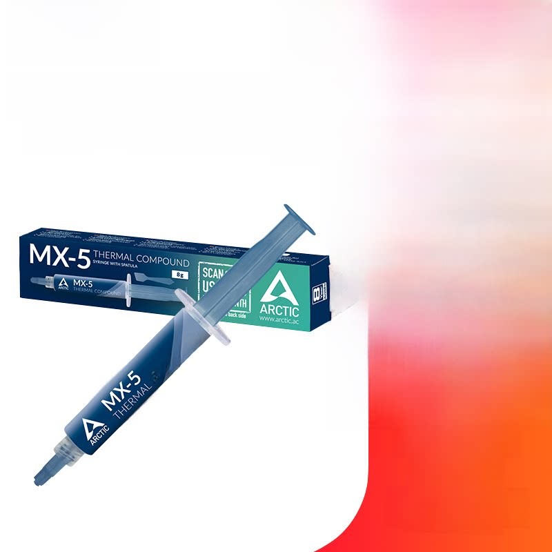 Arctic MX-5 2g / 4g / 8g装导热矽脂 笔记本CPU显卡散热膏矽脂油