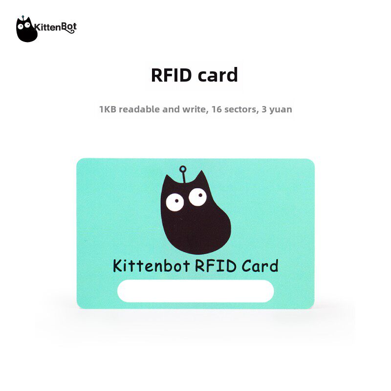 KittenBot 能量魔块系列RFID射频卡，兼容microbit Makecode编程