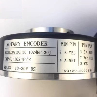 WDZ100H30-1024RF-30J电梯电机主机光电旋转编码器ROTARY ENCODER