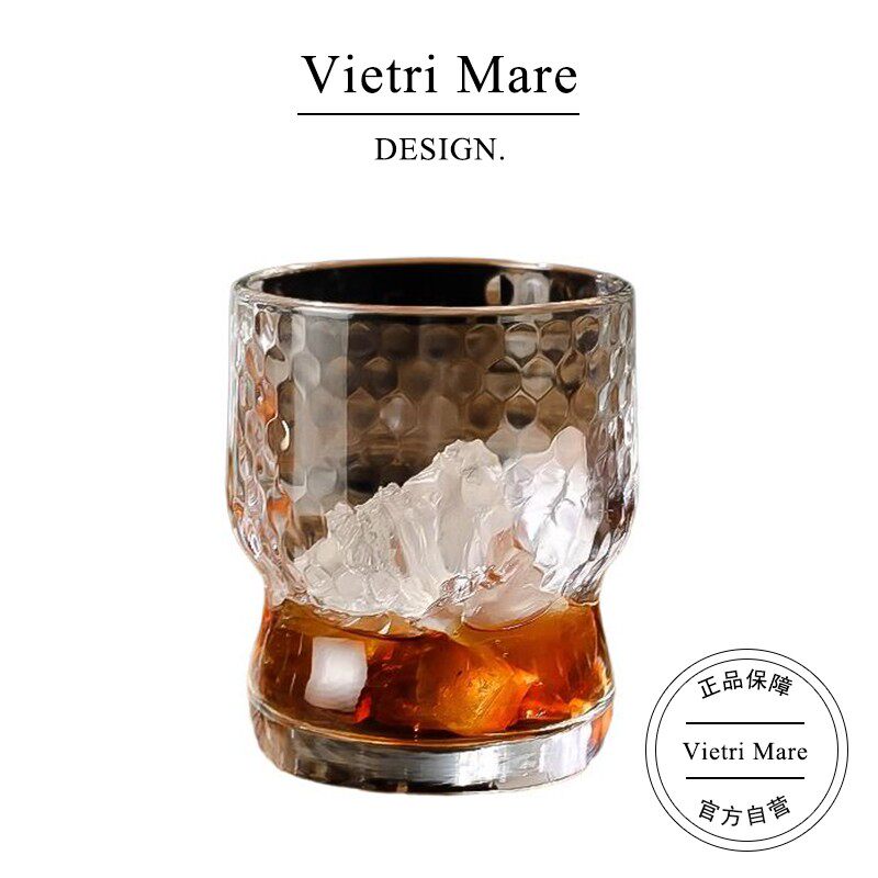 Vietri Mare玻璃杯简约设计感咖啡杯小众牛奶杯家用水杯丨塞丽娜
