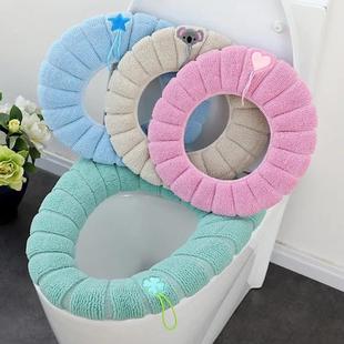 【拍一发2个】马桶垫冬季保暖通用卡通马桶坐垫可水洗坐便垫