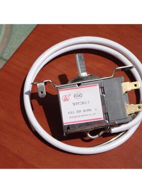 冰箱 WPF28G-1 温控器 二边安装 二插脚 冰柜温控 探头 45cm-3米