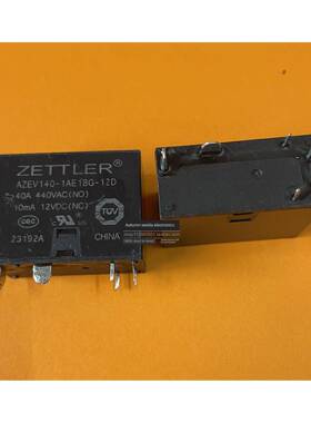 ZETTLER赛特勒新能源继电器 AZEV140-1AE1BG-12D 40A 高负载!