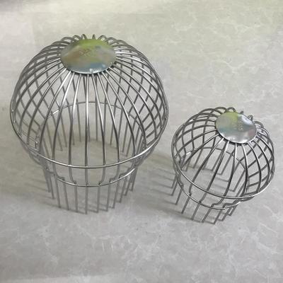 网球形管帽DN50/75/110/160管道屋顶下水口过滤网防堵罩雨水槽200