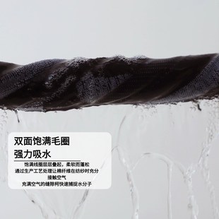 柔软吸水成人家用y儿童洗脸面巾耐脏正方形小毛巾速 纯棉方巾挂式
