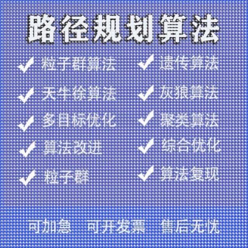 matlab路径规划遗传蚁群粒子群算法代做Python强化学习多目标优化