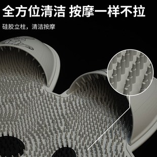 浴室防滑垫洗澡搓脚神器按摩防摔卫生H间淋浴房洗脚垫卫浴硅胶地