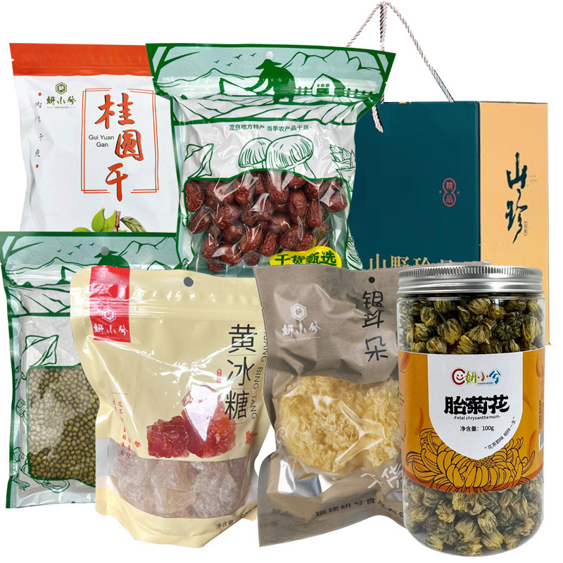 清凉解暑套装组合装干货礼盒