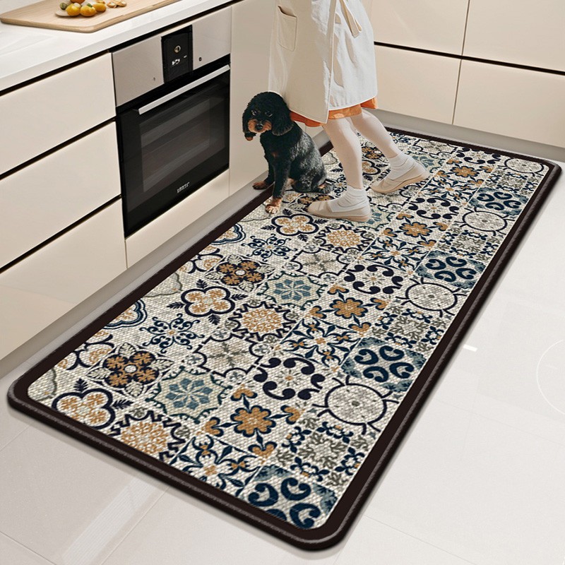 厨房地垫防滑防油可擦免洗地毯垫水池吸水防水脚垫2025新款家用